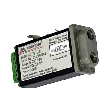 Meriam M1500-DN0010-04 DigitalPressure Transmitter, 0-10"H2O, Differential Non-isolated, 0.05%FS, 4-20mA