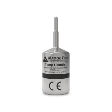MadgeTech TEMP1000EX-7  ATEX/IECex Approved Temperature Data Logger w/ 7 inch probe