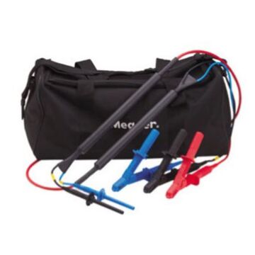 Megger 1005-266 15kV Screened Test Leads w/Large 15kV Clips