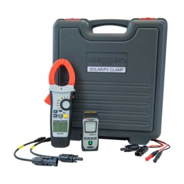 Megger PVK350 Photovoltaic Kit, Irradiance Meter, Clamp, DMM, Test Leads