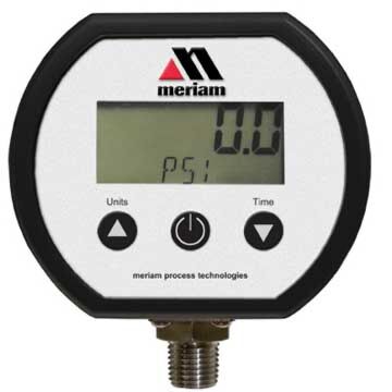 Meriam MGF16BN5000PSIG-HA Digital Pressure Gauge 0-5000 PSIG