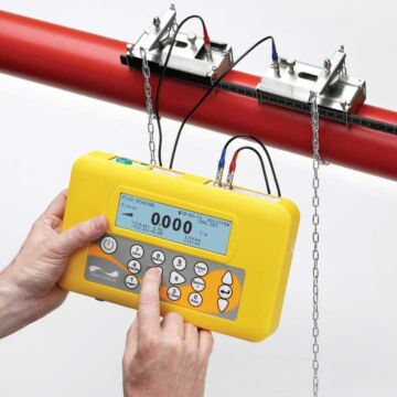 Micronics 780-6014IP68M PORTAFLOW 333IP68 "A-Only" Clamp-on Portable Flowmeter
