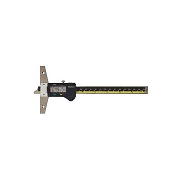 Mitutoyo 571-211-30 DIGIMATIC Depth Gage 0-6"/0-150mm, SPC