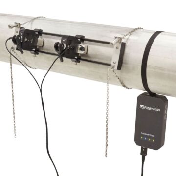 Panametrics PT900 for Rent, Portable Liquid Ultrasonic Flow meter, 1-Channel