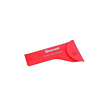 Starrett 1025ZZ-5 55269 Pocket Slide Calipers, Vinyl Case