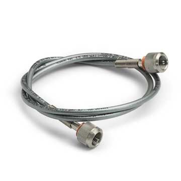 Ralston Instruments QSQS QT Hose with Stainless Steel Hose Ends, 25' Hose