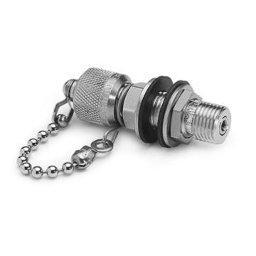 Ralston Instruments QTFT-HHSB Hose union - male QT x male QT Adapter