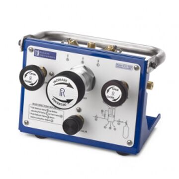 Ralston Instruments QTVC-1MBA-6-3 Volume Controller, 1/8" MNPT Gauge Adapter, 2 Hoses, 2 Process Connections