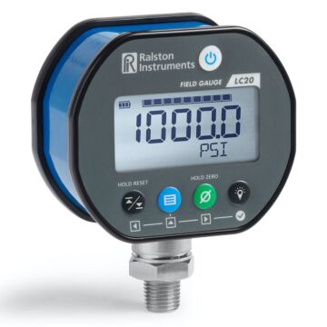 Ralston Instruments LC20 Pressure / Temperature Field Gauge
