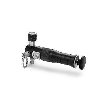 Ralston Instruments SP0V-1MSA-6-3 Gas Sampling Pump, 2 Hoses, 1/4" NPTM Gauge Connection