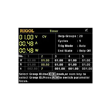 RIGOL TIMER-DP700 Timer option for DP701