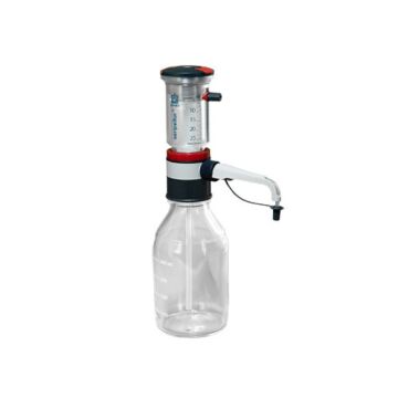 BrandTech Scientific Seripettor Adjustable Volume, Manual, Bottle Top Dispenser, 2.5 - 25 mL