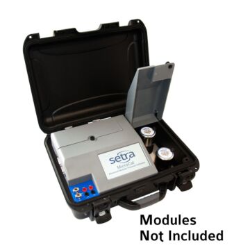 Setra Systems MCALLNN for Rent, MicroCal Pressure Calibrator, 3 0" H2O, Expert UI, 12" tubing