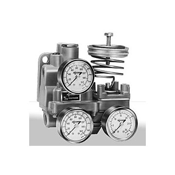 Siemens Industry 74G Valve Positioner, 3 Gauge 0-30 PSI, Input 0-160 PSI Max