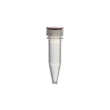 Simport Micrewtube with O-ring seal, 1.5mL, round bottom, sterile, case of 500