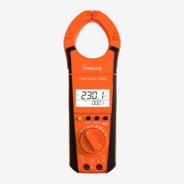 Simpson Electric 1000A Digital Amp Clamp/Power Clamp 1000A AC-DC