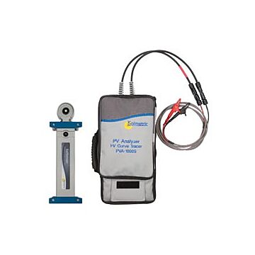 Solmetric SOLM-PVA-1000SPKG02 for Rent, PV Analyzer, 0-1000 V DC, 30A, with I-V Curve Tracer