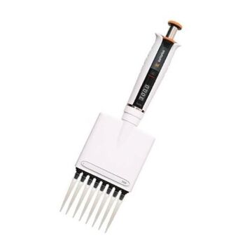 Sartorius Tacta Adjustable Volume, 8 Channel, Manual, Pipette, 30 - 300 uL