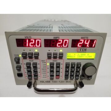 Transistor Devices RBL100-120-800 USED FOR SALE Electronic Load,0-100V/0-120A/ 800W