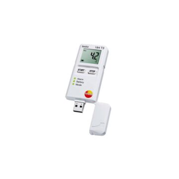 Testo 184 T3 Temperature USB Transport Data Logger with LCD Display