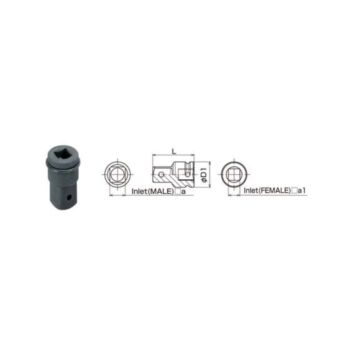 Tohnichi 295 8P-6, 1"-3/4" Sq Drive Socket Adapter for Pneumatic Tool