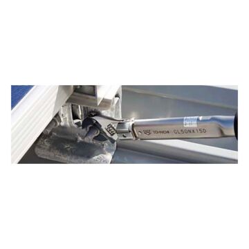 Tohnichi CL50IX8D Interchang. Head Type Adj. Torq Wrench, 10-50, 0.5lbf.in, 8D
