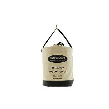Tuff Bucket TB-1620CV Tuff Bucket XL 200 Lb. Rated 16" Diameter PVC Bottom Tool Bag