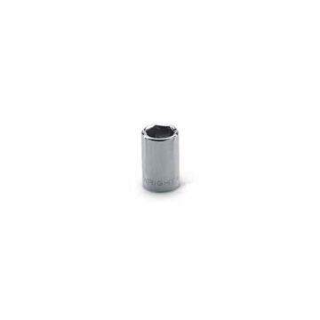 Wright Tool Company 20-13MM 13mm 1/4"Dr.,6 Pt.Std.Metric Socket