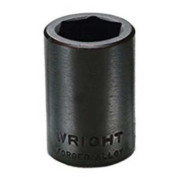 Wright Tool Company 48-27MM 27mm 1/2"Dr.6 Pt.Std.Metric Impact Socket