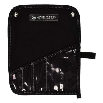 Wright Tool Company 735-ROLL Denim Tool Roll,11-1/8" x 13-1/2",5 Pockets