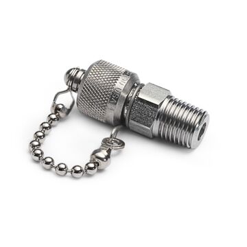 Ralston Instruments XTFT-1MS0 1/8" male NPT x male Quick-test XT Fitting