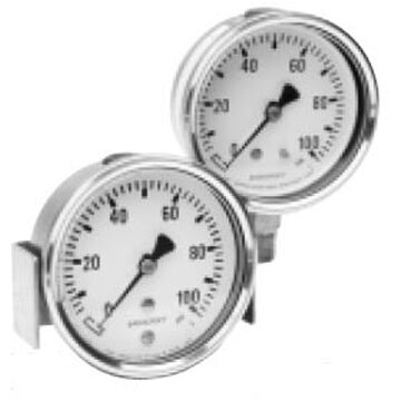 Ashcroft 63-1008SL-02L-60PSI 63mm Stainless Steel Case Gauge 60PSI