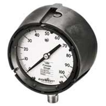 Ashcroft 95201PR 4.5" Process Pressure Gauge 100 psi