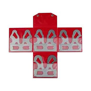 Mitutoyo 186-907 Radius Gage, 10 Leaves