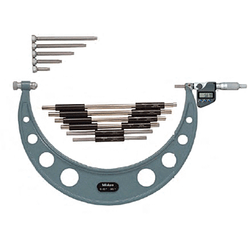 Mitutoyo 340-721 Micrometer Set, 18-24" 