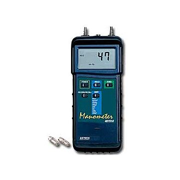 Extech 407910 Heavy Duty Manometer with NIST Certificate