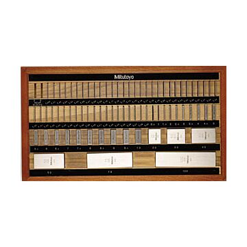 Mitutoyo 516-467-26 32 Piece Metric Square Gage Block Set