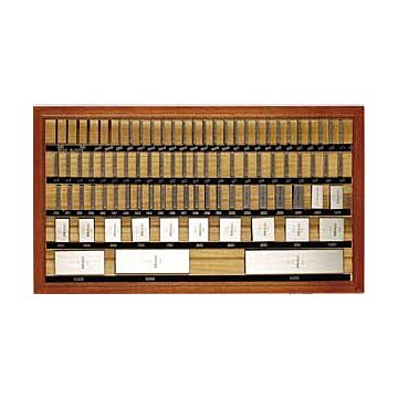 Mitutoyo 516-763-26 8 pc Gage Block Set, Square, Steel, Grade AS-1