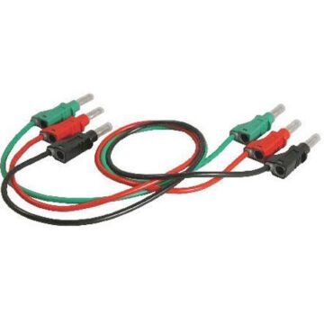 B&K Precision TL 9160 150cm Stacking Retractable Sleeve Plug Output Cable Kit