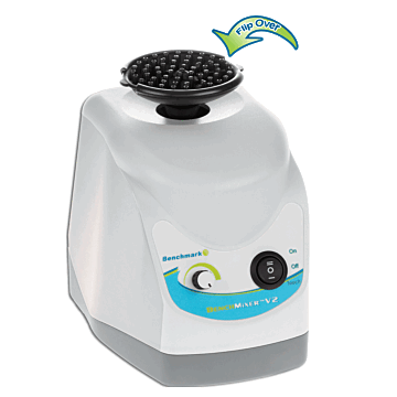 Benchmark Scientific BenchMixer V2 Vortex Mixer with flip top cup head, 115V