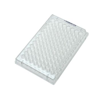 CellTreat 96 Well Non-Treated Plate with Lid, 5/Pack, Sterile