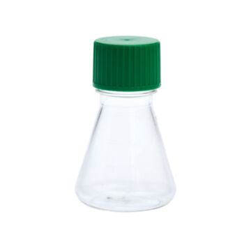 Celltreat 250mL Erlenmeyer Flask, Solid Cap 