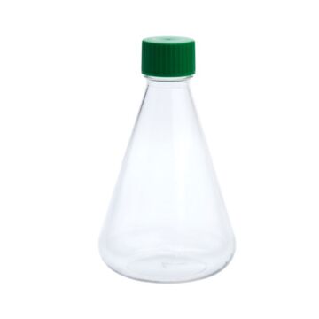 Celltreat 1000mL Erlenmeyer Flask, Solid Cap 