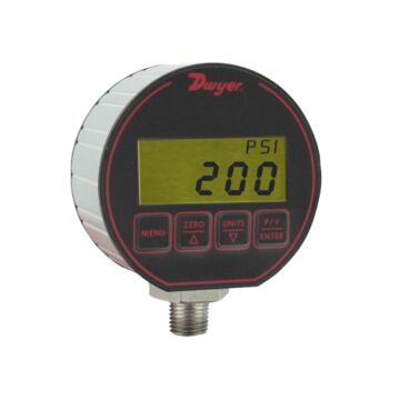 Dwyer Instruments DPG-207 Digital Pressure Gage,300PSIG 12-24 VDC/VAC,4-20mA,+/-0.25%FS