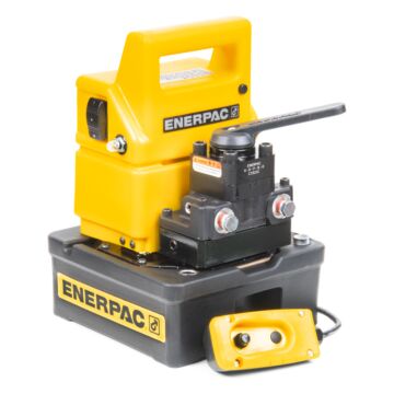 Enerpac PUJ1400B Economy Electric Hydraulic Pump, 4/3 Manual Valve, 115V