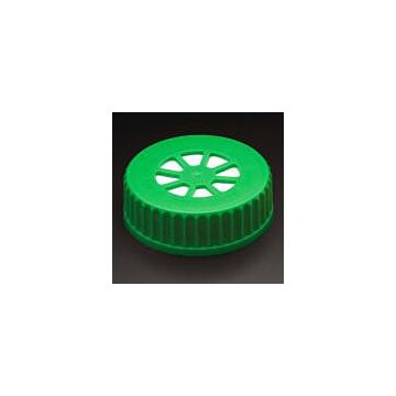 CellTreat Cap Only, 70mm, Erlenmeyer/Fernbach Solid Cap, Sterile, 24/case