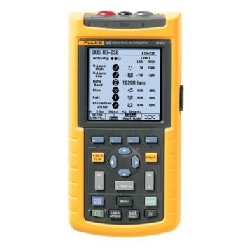 Fluke ScopeMeter w/Software & SCC120 Kit,40MHz FLV $3000