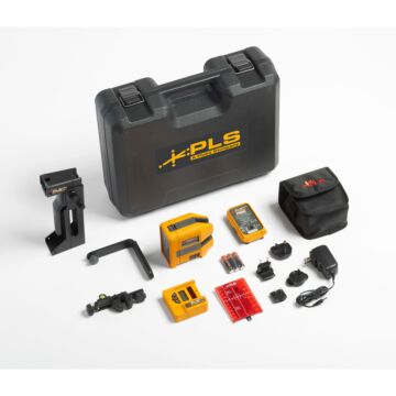 Fluke PLS 180R RBP SYS  Cross Line Red Laser System with Rechargeable Battery Pack