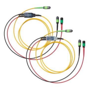 Fluke Networks CFM-TRC-S-MPO12U Test Reference Cord Kit for SM MPO 12 Pinned Cables