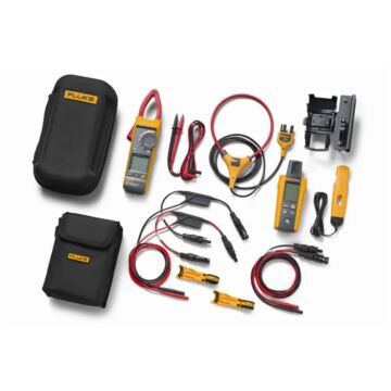 Fluke 393 FC Clamp Meter with Solar Irradiance Meter and TLPV Test Leads